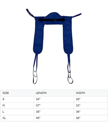 Patient Lift Toileting Sling Large Mesh Sling for Shower Home Use Electric Transfer Belt Medical Handicap Commode Full Body Sling M - Buy Online on GoSupps.com