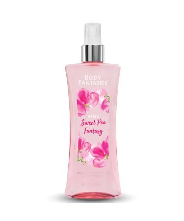 Body Fantasies Signature Fragrance Body Spray Pink Sweet Pea Fantasy 8 fl oz Fresh