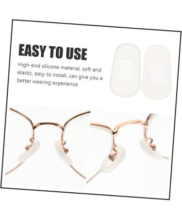Gleavi 24 Pairs Silicone Nose Pads for Glasses | Comfortable Replacement Accessories for Sunglasses & Frames - Buy Online on GoSupps.com