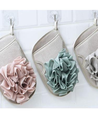 Buy Cabilock 3pcs Double Sided Bath Towel Sponges | Exfoliating Loofah & Back Scrubber | International Shipping Available - Buy Online on GoSupps.com