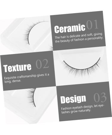 Beavorty 10Pairs Fake eyelashes magnetic false eyelashes false eyelashes magnetic make up accessories Eye Makeup Supply Women Eyelashes Girl Makeup Eyelashes cosmetic nude makeup 5d - Buy Online on GoSupps.com