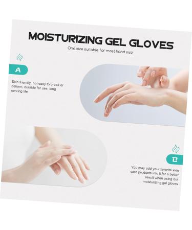 minkissy 8 Pairs Gel Moisturizing Gloves Hand Spa Gloves Moisturizing Gel Gloves Hand Moisturizing Gloves Hand Protective Gel Gloves Moisturizing Repair Gloves Skin Care Gel Gloves - Buy Online on GoSupps.com