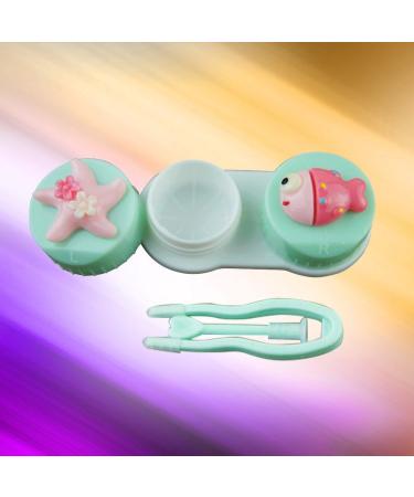 Healifty Travel Contact Lens Storage Case Cute Fish Design Includes Tweezers Ideal Gift for Christmas - International Shipping Available - Buy Online on GoSupps.com
