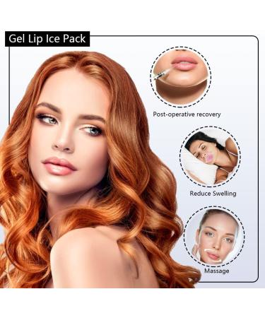 Mini Gel Lip Ice Pack - 5 Count for Lip Filler Aftercare | Reduce Swelling & Bruising - Buy Online on GoSupps.com
