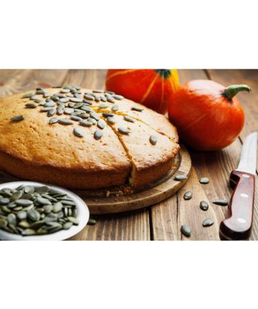 Buy Styrian Pumpkin Seeds | Raw Food Quality Peeled & Hand-Picked | 400g - International Shipping Available - Buy Online on GoSupps.com