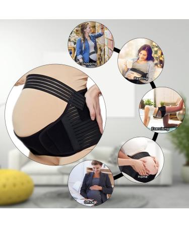 Pregnancy Support Belt | Maternity Belly Band for Back, Pelvic & Hip Pain Relief | Birth Preparation Labor | Sizes M-XXL - Buy Online on GoSupps.com