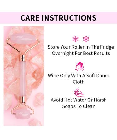 Nykaa Naturals Rose Quartz Face Massage Roller | Enhance Glow & Firm Skin | International Shipping - Buy Online on GoSupps.com