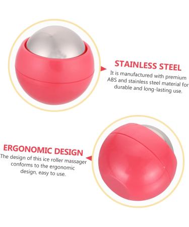 Goohochy Hand Massage Ball & Foot Roller - Stainless Steel Self-Massage Tool for Relaxation | Rosa Fitness | International Shipping - Buy Online on GoSupps.com