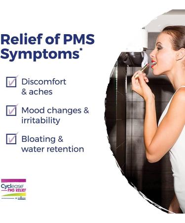 Boiron Cyclease PMS Relief Tablets - 120 Count (2 Pack of 60) | Alleviate Bloating Aches Mood Swings & Irritability - Fast International Shipping - Buy Online on GoSupps.com