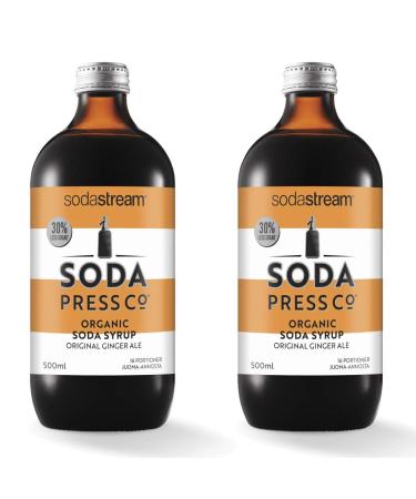 sodastream Soda Press Organic Ale Flavor Mix Ginger 16.9 Fl Oz