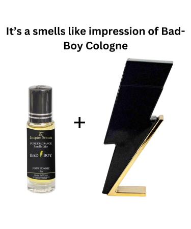 Cool Boy cologne for Men 3.4oz / 100ml Bad Boy Cologne Roll On Body Oil for Men 12ml FREE Eau De Toilette (Our Impression of Bad Boy Perfume for Men) (Pack of 2) - Buy Online on GoSupps.com