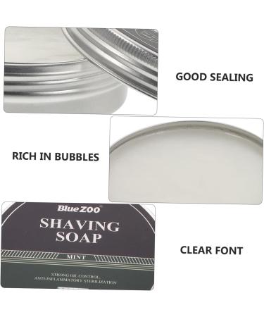 Healeved 3pcs Beard Shaving Cream Travel Shave Cream Shave Beard Cream Nourishing Shaving Soap Men Soap Paste - Buy Online on GoSupps.com