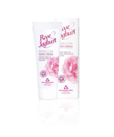 Hand Cream Rose Yoghurt - Nourishing Rose Oil & Yoghurt | 75ml - International Shipping Available - Buy Online on GoSupps.com