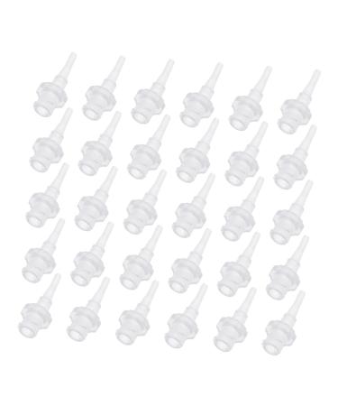 GOOHOCHY Practical Ear Clean Tools 30pcs Ear Cleaner Nozzles Removal Flexible Tips Disposable