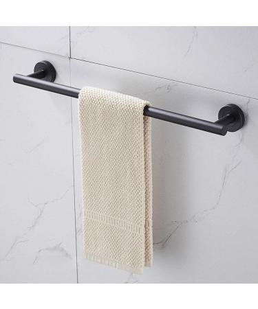 Porte-serviettes en acier inoxydable 304 noir mat levier unique porte-serviettes de salle de bain porte-serviettes porte-serviettes en acier inoxydable 304 noir mat porte-serviettes