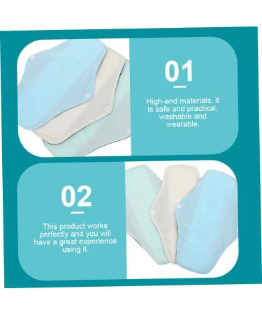 Beaupretty 4 Pack Women's Reusable Mesh Menstrual Bandages | Washable & Eco-Friendly - Buy Online on GoSupps.com