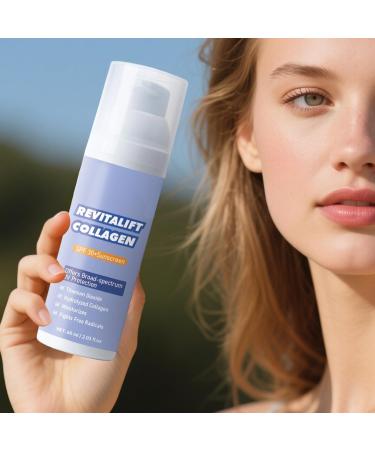 Sunscreen Lotion - Facial Sunscreen 60ml - Fast-Absorbing Moisturizing Cosmetics for Outdoor Use - Suitable for Friends Sisters Mother and Girlfriend - Buy Online on GoSupps.com