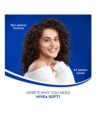 NIVEA Cream 500 ml - Soft Light Moisturiser with Vitamin E | Buy Internationally | Hydrating Skin Care - Buy Online on GoSupps.com