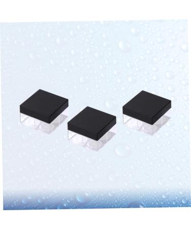 Beavorty 9 pcs Travelling Empty Bottle Grids Puff Loose Subage Without Portable Cosmetic Case Powder Square Size 2x3pcs As Shownx3pcs - Buy Online on GoSupps.com
