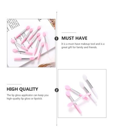 FRCOLOR 40 Pcs Silicone Lip Brush Set - Professional Lipstick Applicators for Makeup Lip Gloss Eyeshadow & Eyebrow - Perfect Cosmetic Beauty Tool Kit - Buy Online on GoSupps.com