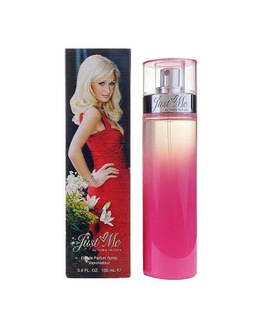 Paris Hilton Just Me Eau De Parfum Spray 3.4 Ounces Pink 3.4 Fl Oz (Pack of 1)