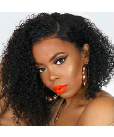 Buy Mianhua Curly Human Hair Wigs | Short Wavy Lace Front Wigs for Women - International Shipping - Buy Online on GoSupps.com