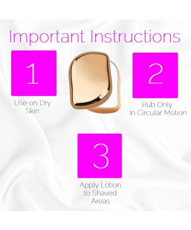 Xaydi Crystal Hair Eraser: Pain-Free Hair Removal Epilator Device - Women's Men's Razor Alternative - Gold - Buy Online on GoSupps.com