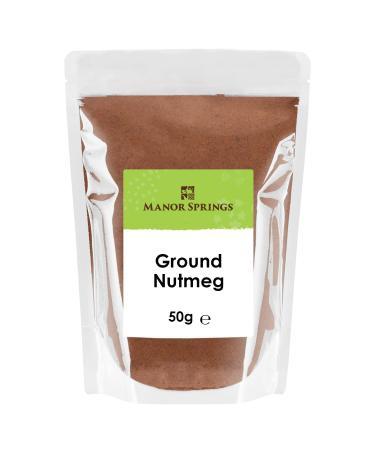 Ground Nutmeg 50g by Manor Springs