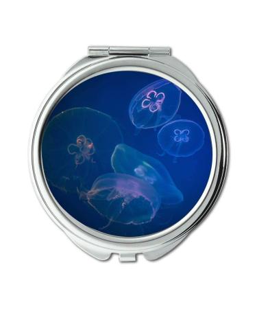 Mirror makeup mirror abstract animal aquarium pocket mirror portable mirror