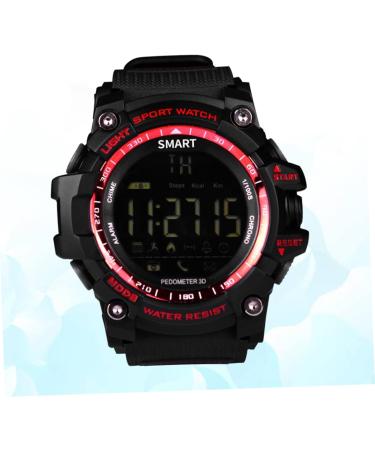 Yardwe Health Monitoring Band - Heart Rate & Sleep Tracker | Waterproof Fitness Bracelet - Medium Red - Buy Online on GoSupps.com