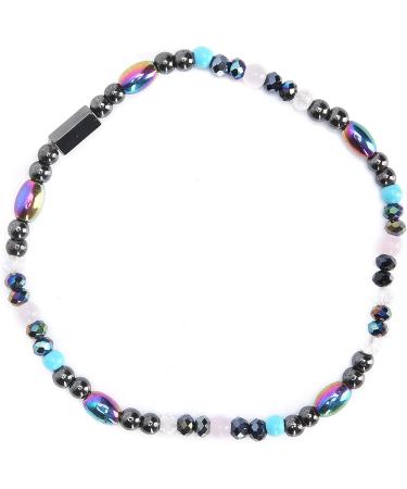 Slimming Hematite Foot Chain | Magnetic Star Design for Weight Reduction | Fashionable Color Choice - Buy Online on GoSupps.com
