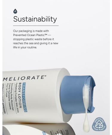  AMELIORATE AMELIORATE Transforming Body Lotion 300 ml for Keratosis Pilaris (KP) Rough Bumpy Skin & Ingrown Hairs | Exfoliating Moisturiser with Lactic Acid (AHA) | Dermatologist Approved & Pregnancy Safe - Buy Online on GoSupps.com