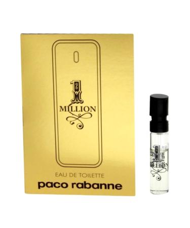 Paco Rabanne 1 Million Cologne Spray Vial (sample) .05 oz EDT (Men)
