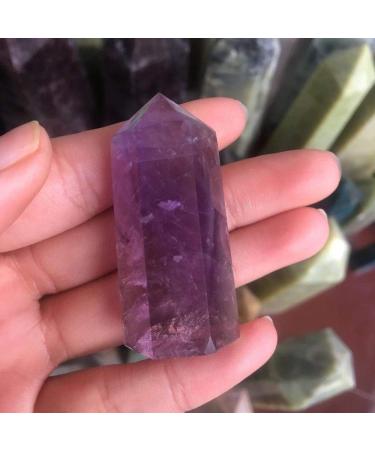 Natural Crystal Rough 1pcs Natural Amethyst Points Natural Crystal Reiki 50MM Stone Mineral Specimen - Buy Online on GoSupps.com