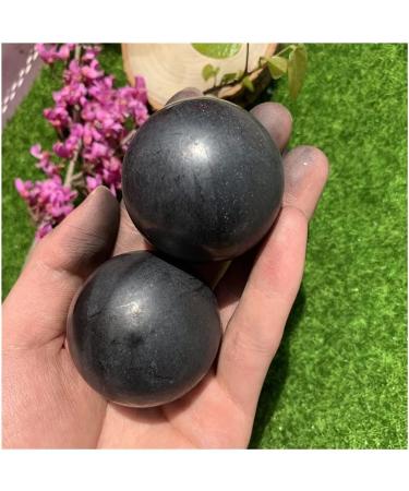 for Natural Shungite Stone BallCrystal Stone Sphere Reiki for Home Decor FUZEGRDLI 5.5-6cm - Buy Online on GoSupps.com