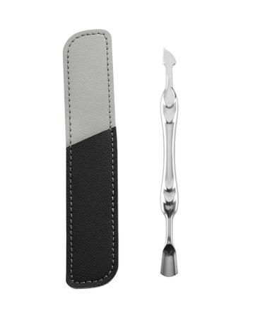 2 In 1 Cuticle Cutter Stainless Steel Cuticle Pusher Double Ended Nails Pusher Practical Cuticle Remover For Manicures