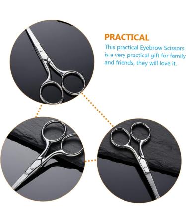 FRCOLOR 6 Pcs Stainless Steel Beauty & Craft Scissors Set - Nose Brow Hair Trimming & Mini Scissors for Pets & Babies - Buy Online on GoSupps.com