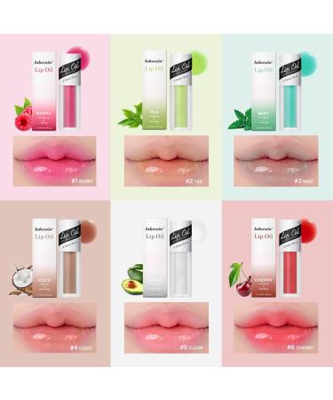 NICEFACE Berry Lip Oil - Non-Sticky Moisturizing Plumping Gloss | Revitalize & Nourish Dry Lips | International Shipping - Buy Online on GoSupps.com