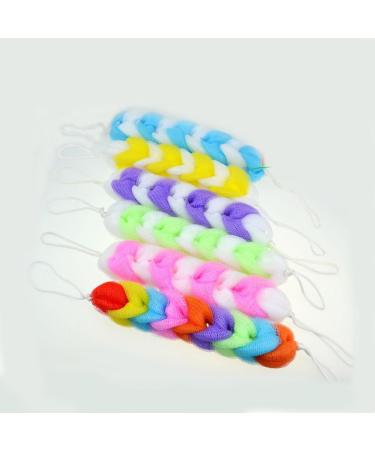 SWIDUUK Bath Shower Back Scrubber - Mesh Sponge Loofah Exfoliating Brush - Nylon - One Size for Ultimate Cleaning - Buy Online on GoSupps.com