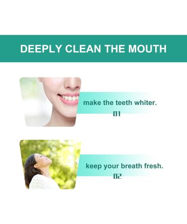 2PC Probiotics Whitening Teeth Mousse | Herbal Deep Cleaning Toothpaste for Fresh Breath & Gum Health - Buy Online on GoSupps.com