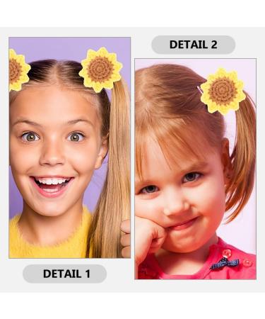 Beaupretty Hair Ties For Girls 3 Pieces Handmade Sunflower Hair Ties Sunflower Hair Ropes Flower Ponytail Holder Sunflower Hair Rubber Bands - Buy Online on GoSupps.com