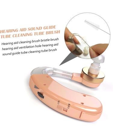 5pcs Hemoton Cleaning Brush Set - Stainless Steel Nylon Earwax Remover & Hearing Amplifier Cleaner - Buy Online on GoSupps.com