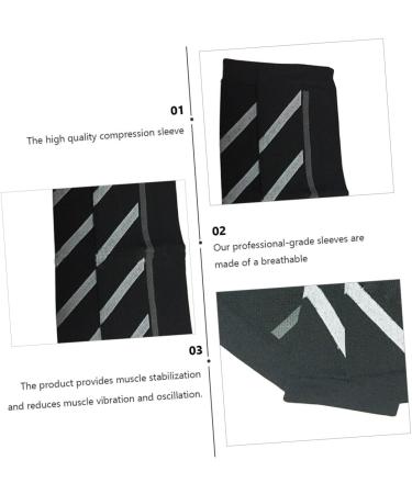 Beaupretty 4 Pcs Sports Leg Socks | Calf Compression Sleeves & Support for Exercise - Buy Online on GoSupps.com