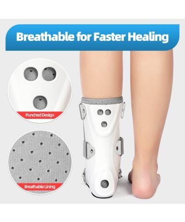GUANAI Small Left Cam Walker Fracture Boot - Adjustable Straps for Injured Foot, Stable Fracture & Post-Operative Rehab - Buy Online on GoSupps.com