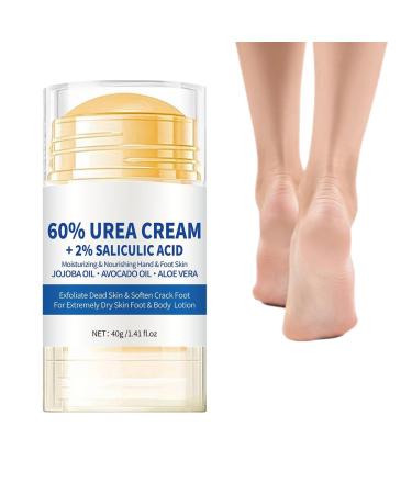 SONGVISON Urea Foot Cream 60% 2025 New Foot Cream for Cracked Heel and Dry Skin Urea Lotion for Deep Hydration Remove Callos Nourish Soften 40g