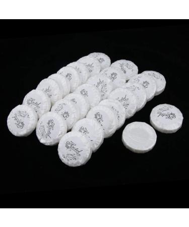jojomis Travel Soap Round Hotel Cleaning Soaps Individually Wrapped Hotel Toiletries Light Scented 150 Bars - 9g as described - Buy Online on GoSupps.com