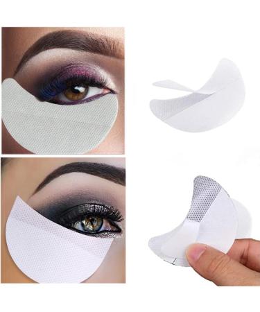 100Pcs Eyeshadow Pads Stencils Eyeshadow Shield Professional Eyeshadow Pad Patches Lint Free Under Patches for Eyelash Extensions Lip Makeup - Buy Online on GoSupps.com