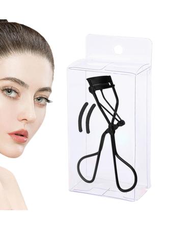 Eye Lash Curlers - Handheld Eyelash Curler - Just Dramatically Curled Eyelashes Curler with Padded Handle for Long Lasting Swimming Black-pvc Box