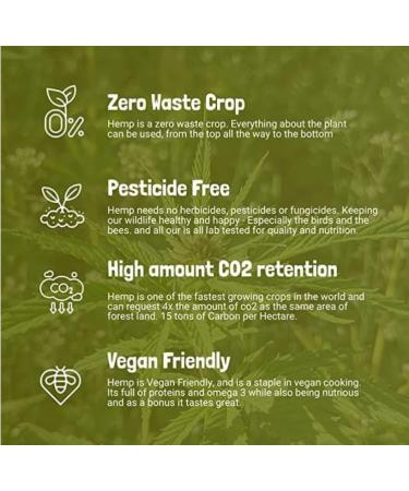 British Hemp Seed Oil - Cold Pressed Raw & Unrefined (500ml) | High in Omega 3-6-9 | Hemp North - Buy Online on GoSupps.com