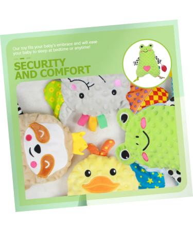 Buy Toyvian 4-Piece Sleeping Comfort Towels for Newborns | Cuddly Rabbit Toys & Soothing Baby Bath Towels - International Shipping Available - Buy Online on GoSupps.com